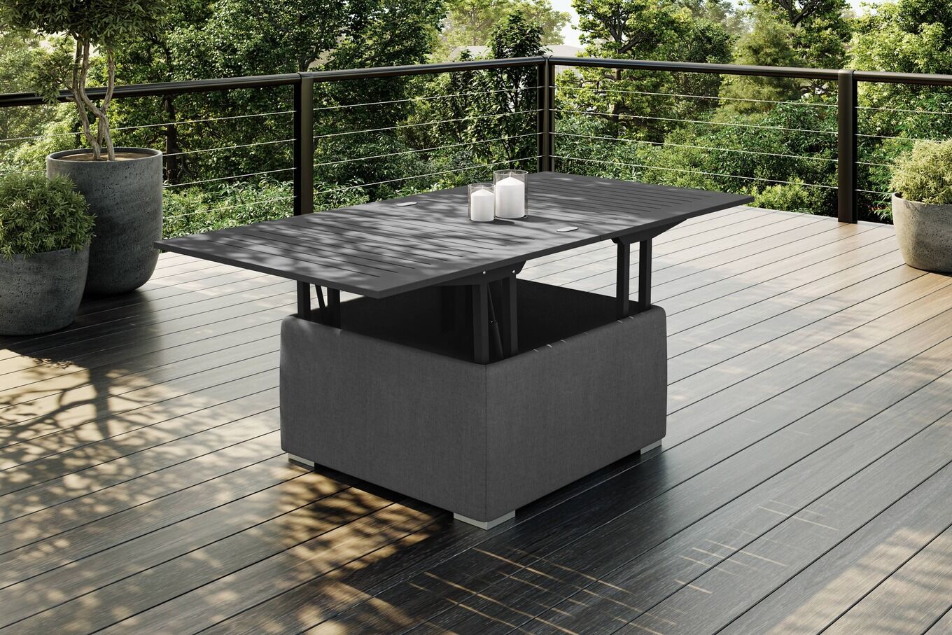 OUTFLEXX Loungetisch | 155 x 77 cm