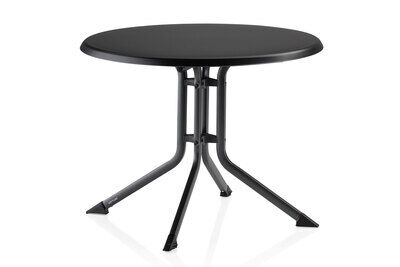 BOULEVARD Klapptisch, anthrazit, Alu/KETTALUX, Ø100cm, klappbar, witterungsbeständig, 0307016-7000 80511  bPVHbhE6 46979d93e0927378260ec8a6a91dfaa917c9f24a
