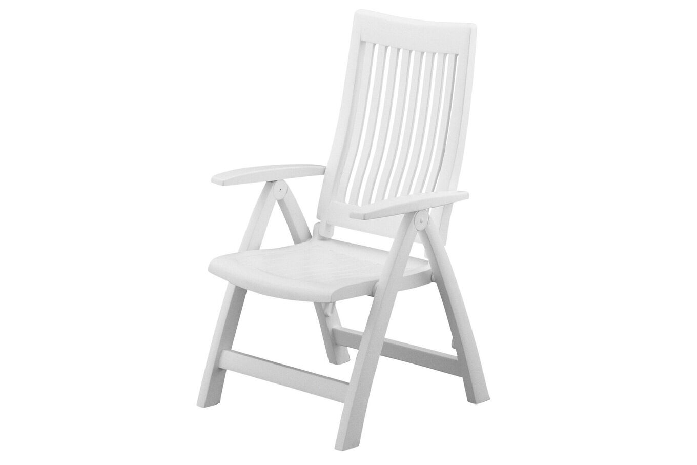 KETTLER Roma Klappstuhl, weiß, Kunststoff, 68 x 62 x 108 cm, 01438-000 10994__1