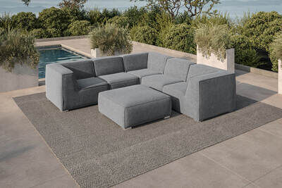 Tasty Gartenlounge für 6 Personen, dunkelgrau, Alu/Polyester, robust 80072  bHE3S1qKf f95bccac5e9bdde8eeddb7cb4b9cdb1ba290c052