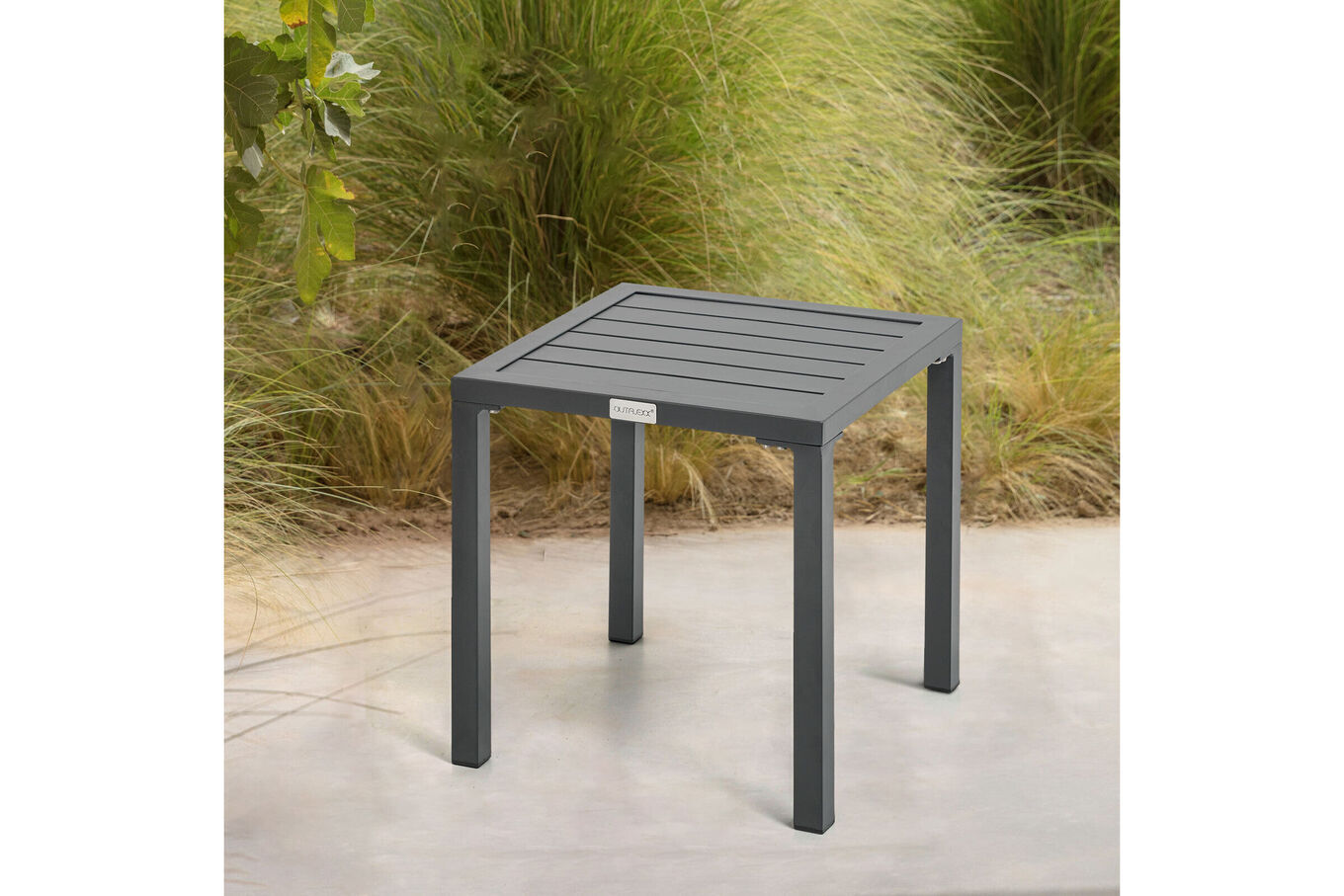 OUTFLEXX Beistelltisch, anthrazit matt, Aluminium, 40x40cm 21773__1