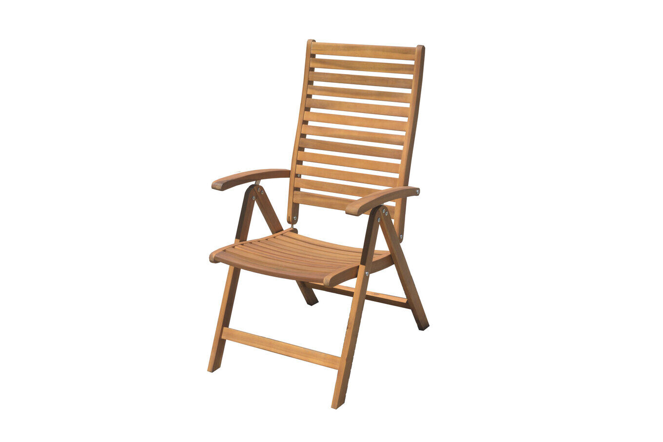 B-Ware: OUTFLEXX Klappstuhl, natur, Akazie, 70 x 55 x 105 cm, naturbelassen, 5-fach verstellbar, FSC®-zertifiziertes Produkt 20636__1