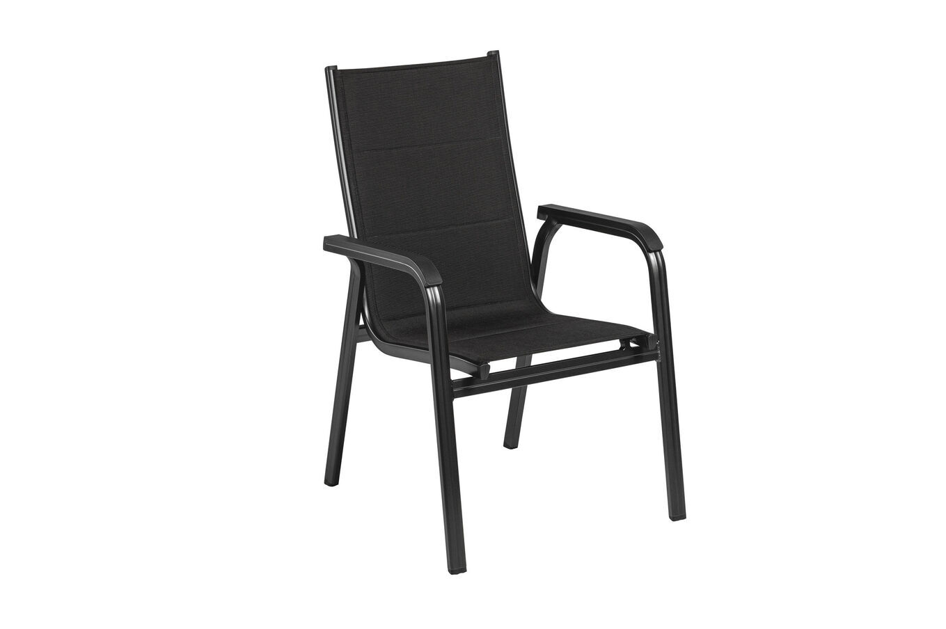 KETTLER BasicPlus Padded Stapelsessel, anthrazit, Alu/Textilene, 0301202-9400, stapelbar 22512__1