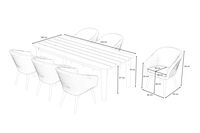 22682 ploss esstischgarnitur sketch