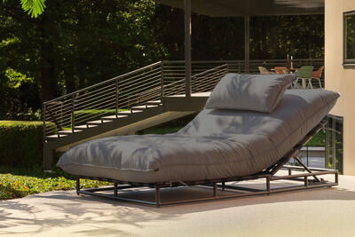Emma Loungebett, Grau / Schwarz, Aluminium / Allwetter Textil, 196 x 125 x 30 cm, Atmungsaktiv, Witterungsbeständig 34222  bBoNMhZfZ 9df9fea72afa370d0acf4a20e98bf78c5404ff9f