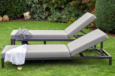 Eva Rollliege, flanelle, Sunbrella, 195 x 70 x 31 cm, Rückenlehne verstellbar 20465  1 89b524455aa0ec9c2670d3eb82c32e8c0dd95d14