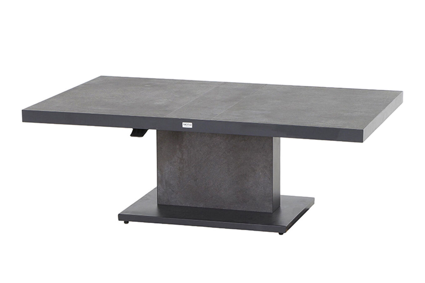 SIENA GARDEN Bellani Lifttisch, matt anthrazit/dunkelgrau, Alu/Keramik, 160 x 90 cm, höhenverstellbar 22006__1
