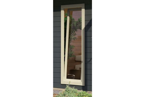 KARIBU Mainburg 5 Saunahaus, terragrau, Fichte, 508x368x253 cm, SET B mit Doppelflügeltür, Terrasse und 9 kW Ofen 31326-5 17.jpg